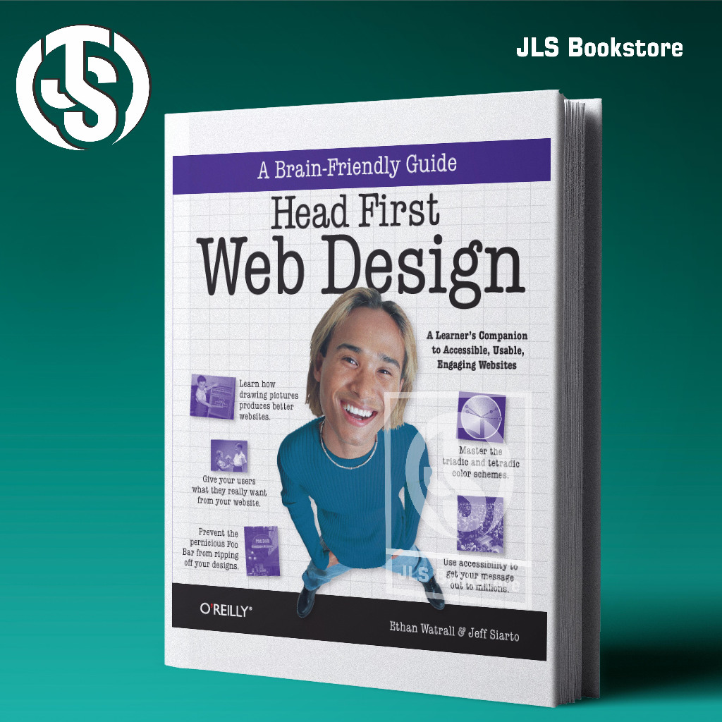 Jual Head First Web Design - by Ethan Watrall and Jeff Siarto | Shopee ...