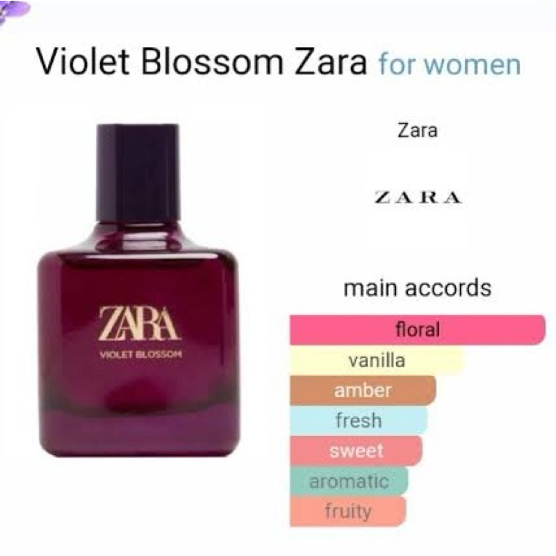 [ORIGINAL] Parfum Zara EDP Gardenia Orchid Amalfi Sunray Femme Wonder Rose  Red Vanilla Black AmberNude Bouquet Unusual Gourmand Oriental Fruity 10ml 