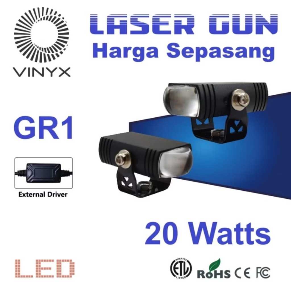 Jual VINYX - ORIGINAL LAMPU TEMBAK VINYX GR1 D2 MINI SLIM SOROT LED ...