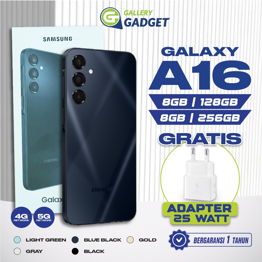 Jual Samsung Galaxy A16 5G 8/128 8/256 Original Free Adapter | Shopee ...