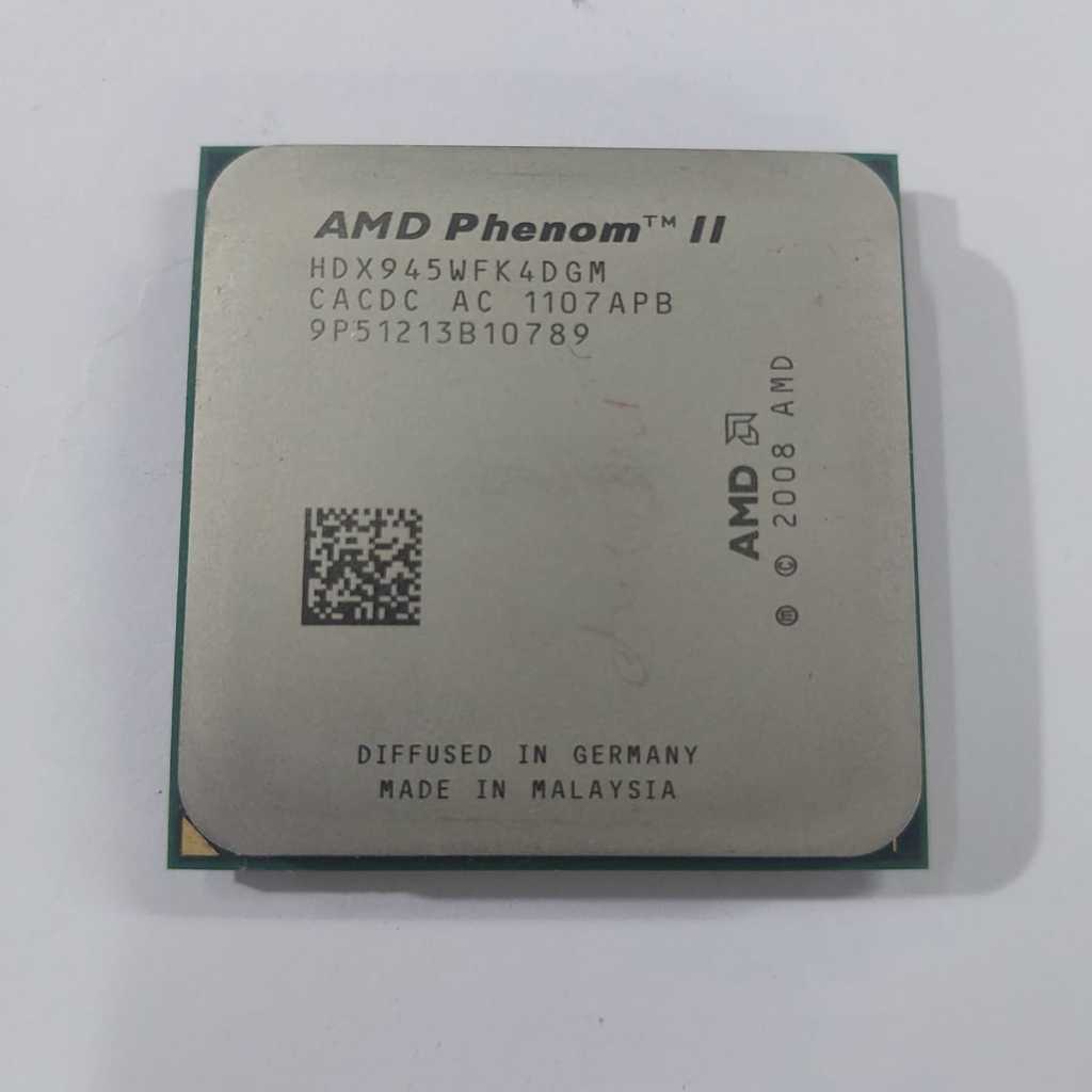 Jual processor amd phenom II x4 945 955 965 Socket AM3 murah | Shopee ...