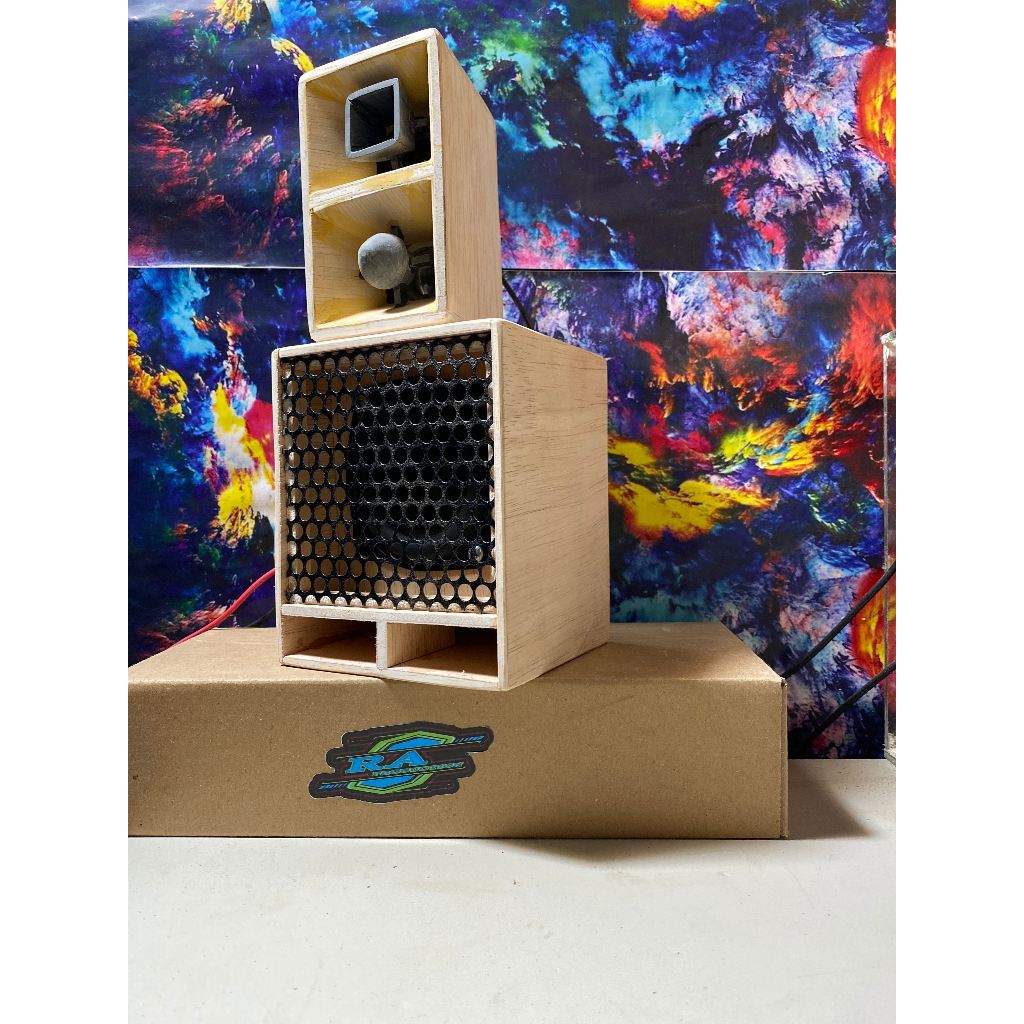 Jual Bok Miniscop 3 inc / bok miniatur sound system / miniatur sound ...