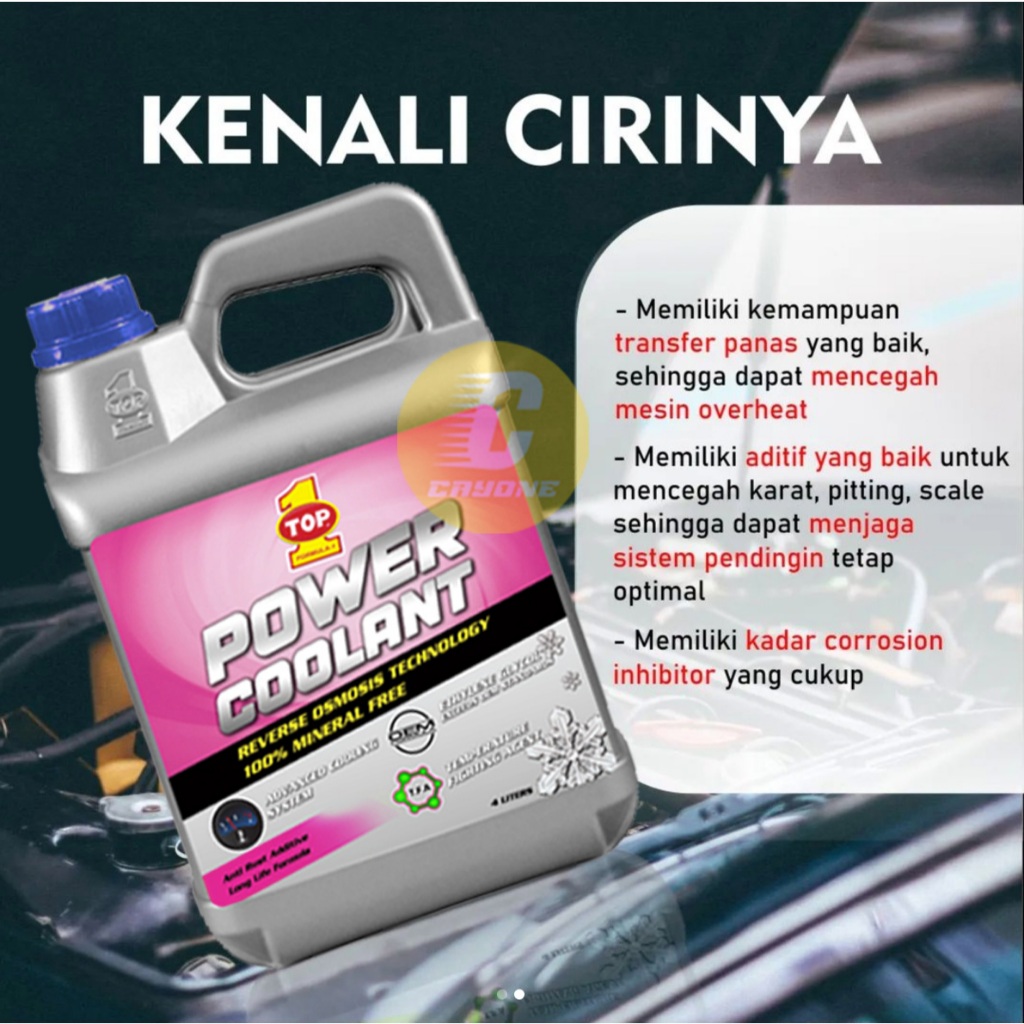 Jual TOP 1 TOP1 Radiator Power Coolant 20% Anti Rust & Corrosion - Air ...