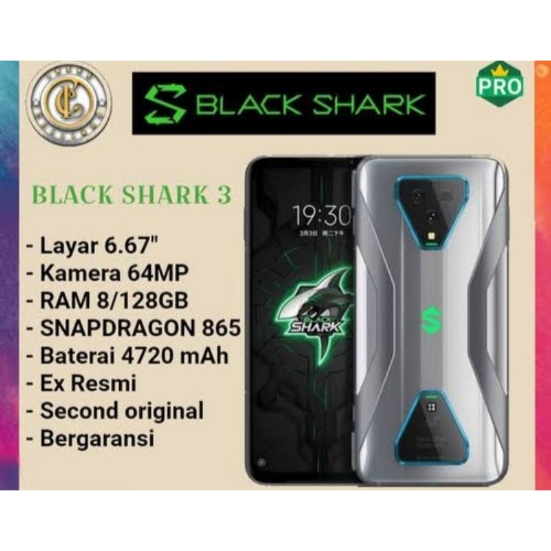 Jual Black Shark 3 Ram 8Gb Rom 128Gb | Shopee Indonesia