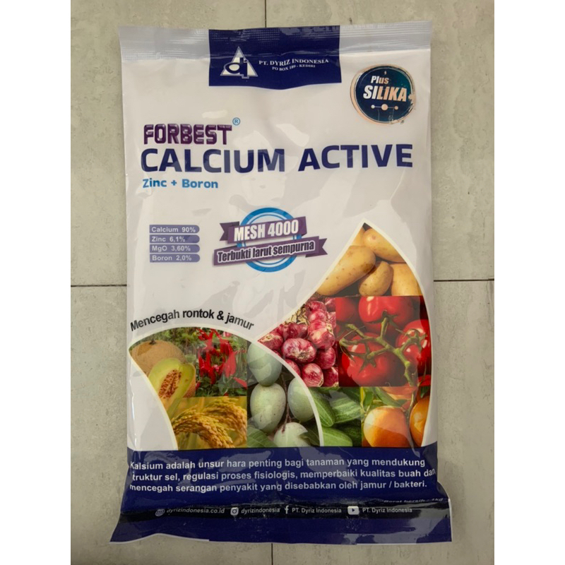 Jual Forbest. Calcium active (pupuk kalsium zinc +boron) 1kg | Shopee ...