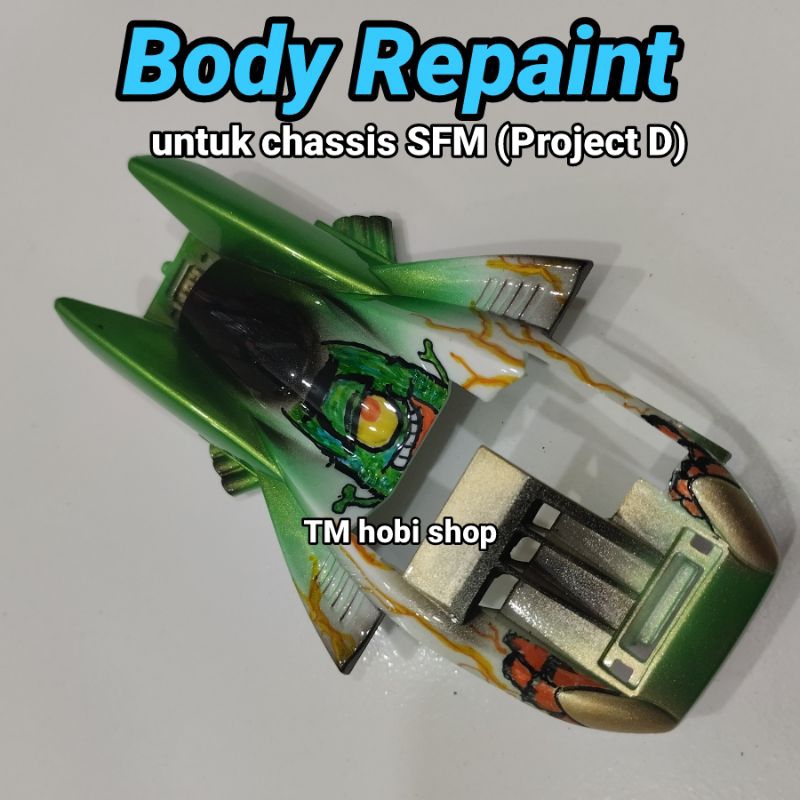 Jual rep. BODY Tamiya strato vector repaint untuk chassis SFM dari ...