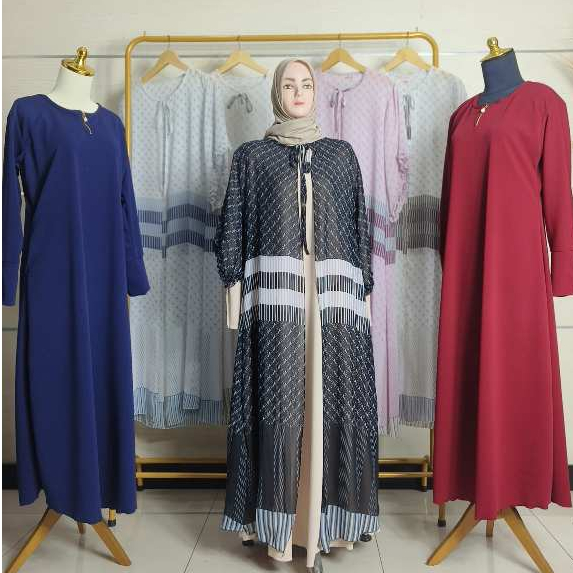 Jual ONESET GAMIS OUTER MODELINK FASHION | Shopee Indonesia