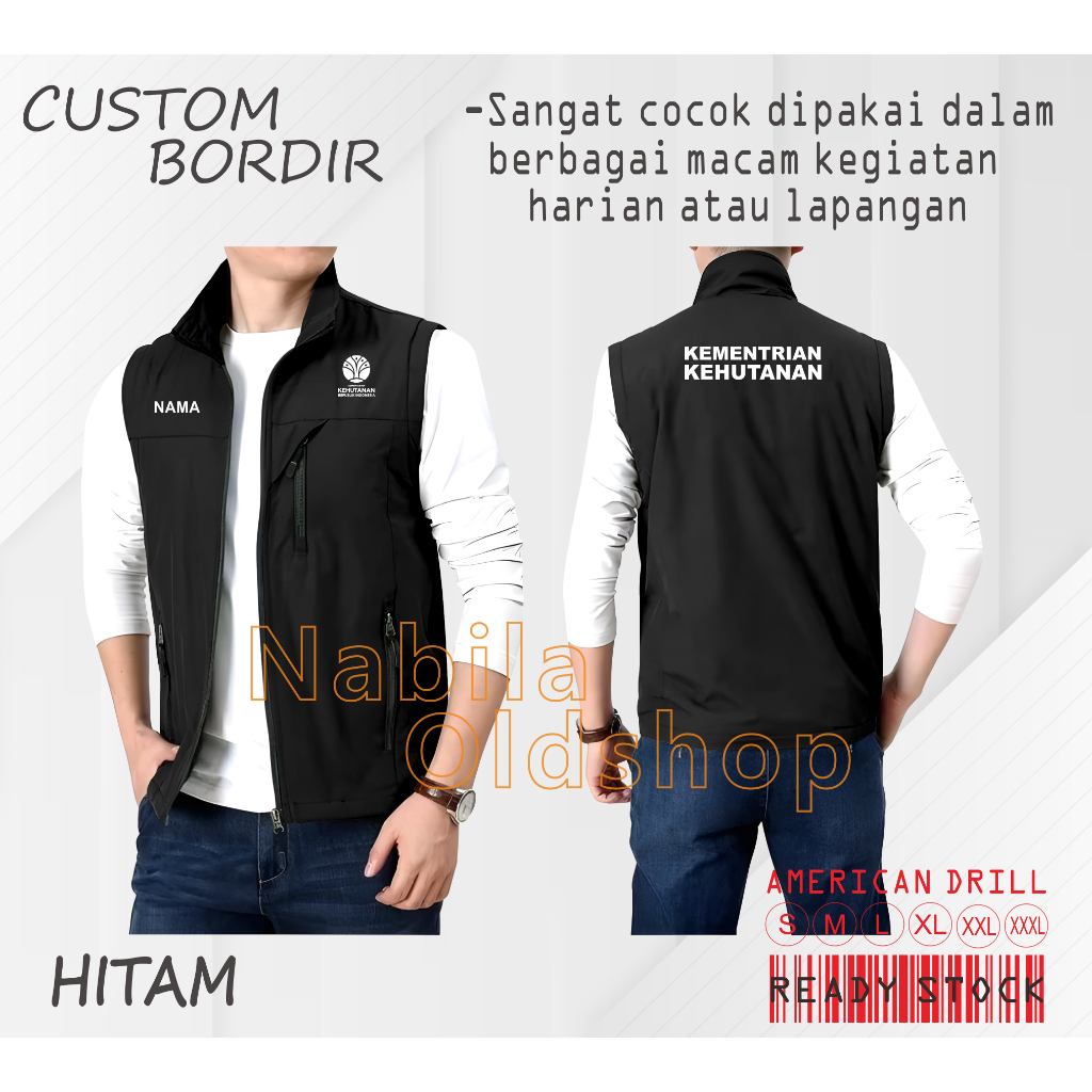 Jual ROMPI OUTDOOR PRIA DAN WANITA ROMPI KEMENTEREIAN KEHUTANAN ROMPI ...
