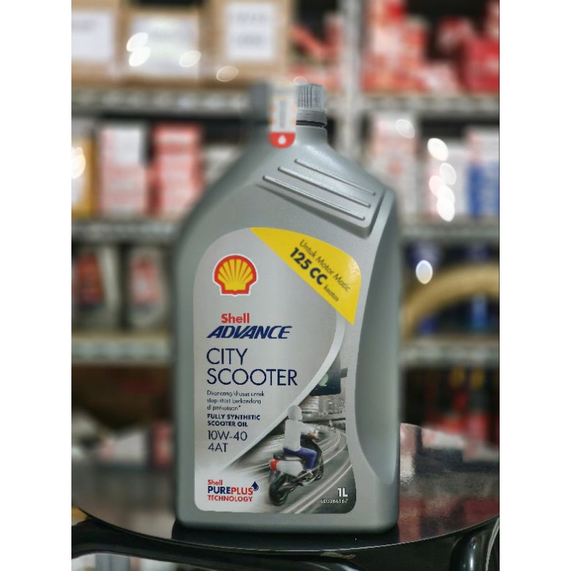 Jual Shell Advance City Scooter Oil 125 CC 10W-40 1L Full Synthetic ...