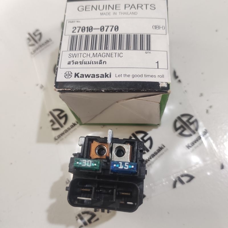 オートバイスターターリレーソレノイド 27010-0770 と互換性 ZR800