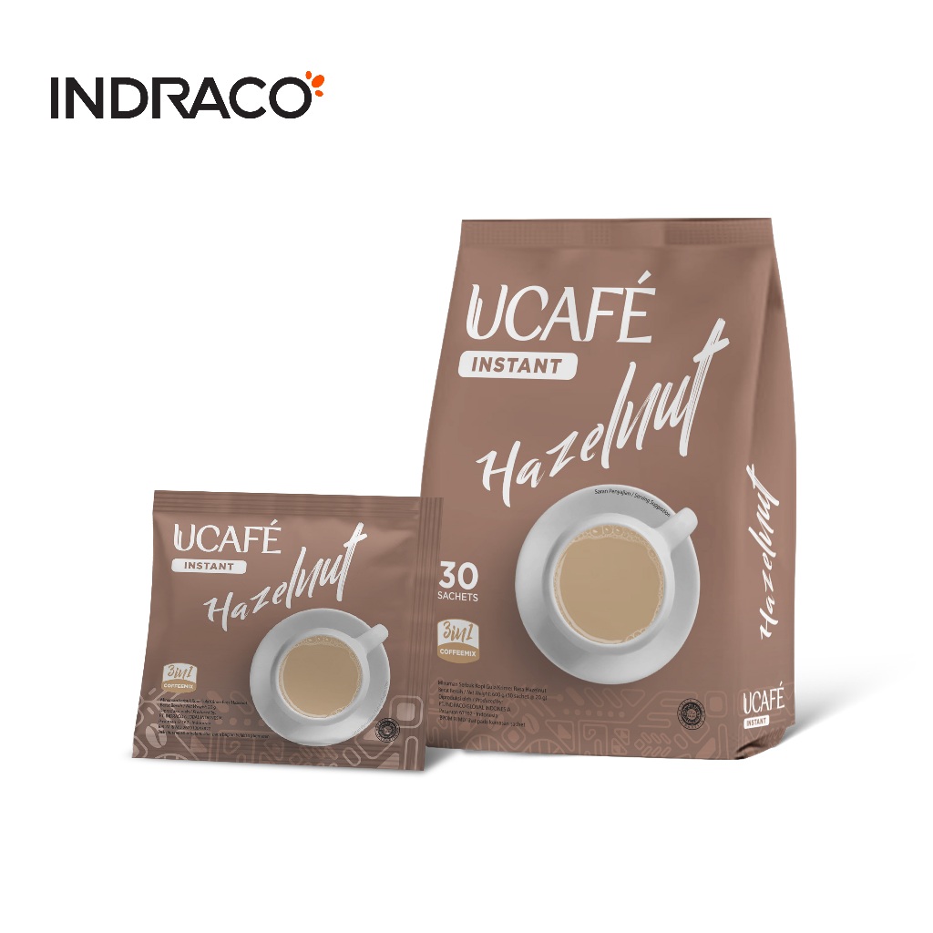 Jual UCAFE Instant Coffee Hazelnut P30 (30 sachets x 20g) | Shopee ...