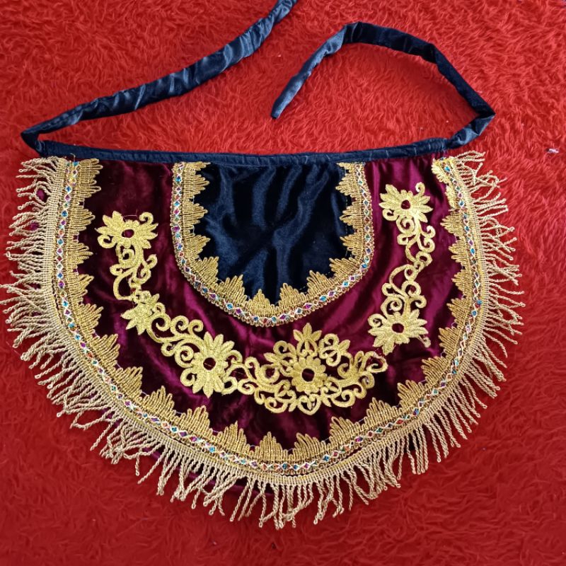 Jual rampek tari/bokongan/dodotan/rampek celeng bludru | Shopee Indonesia