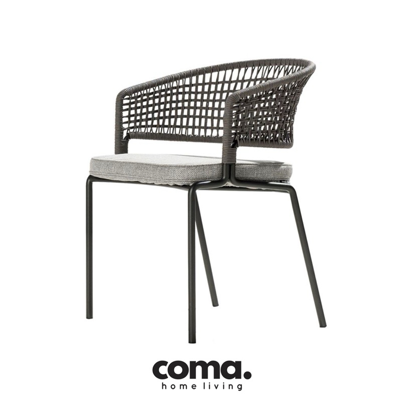 Jual Kursi Outdoor Anyaman Rope / Kursi Cafe Anyaman Tali Rope / Kursi ...