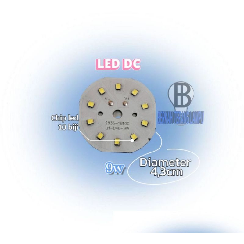 Jual (PROMO 12.12) PCB MATA LED DC Berbagai watt,PCB Chip Led all watt ...