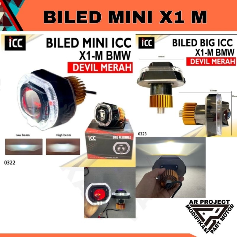 Jual BILED MATRIX X1M ICC + SHROUD 2.5 INC | Shopee Indonesia