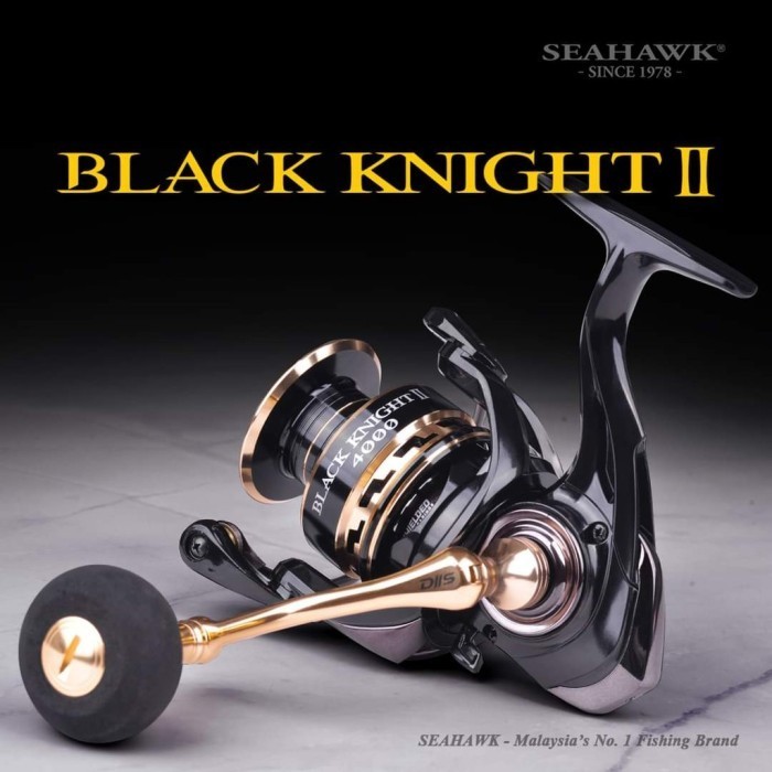 Jual Reel Seahawk Black Knight II 1000/2000/3000/4000/5000 Power Handle ...