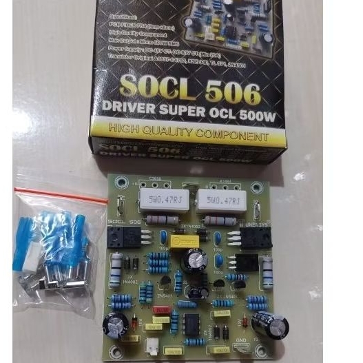 Jual Kit Driver Power 506 Pcb Fiber Plus Bonus Skun Tunersys Kit