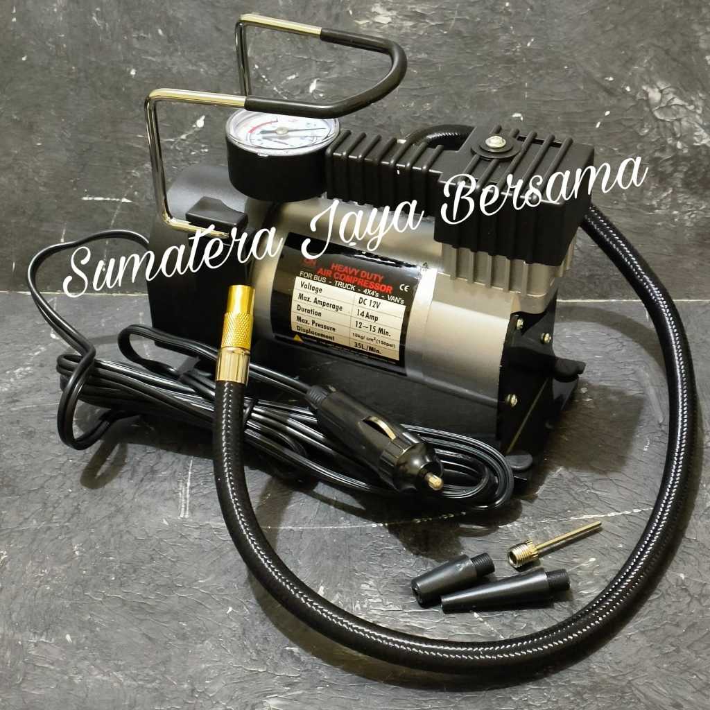 Jual Kompresor mini DC 12v Air compressor mini dc 12 volt Alat pompa ...