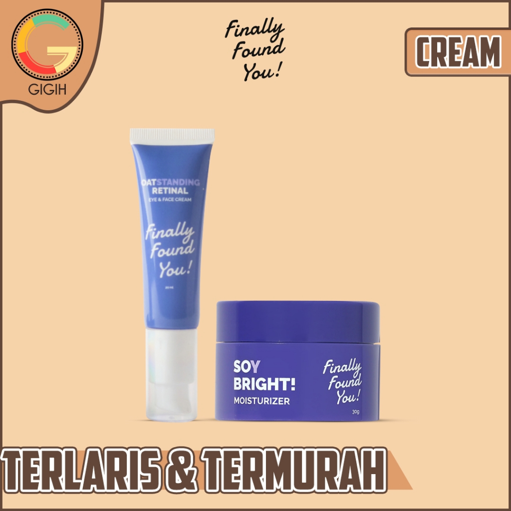 Jual FINALLY FOUND YOU! SOY BRIGHT! ( MOISTURIZER 30GR / EYE & FACE ...