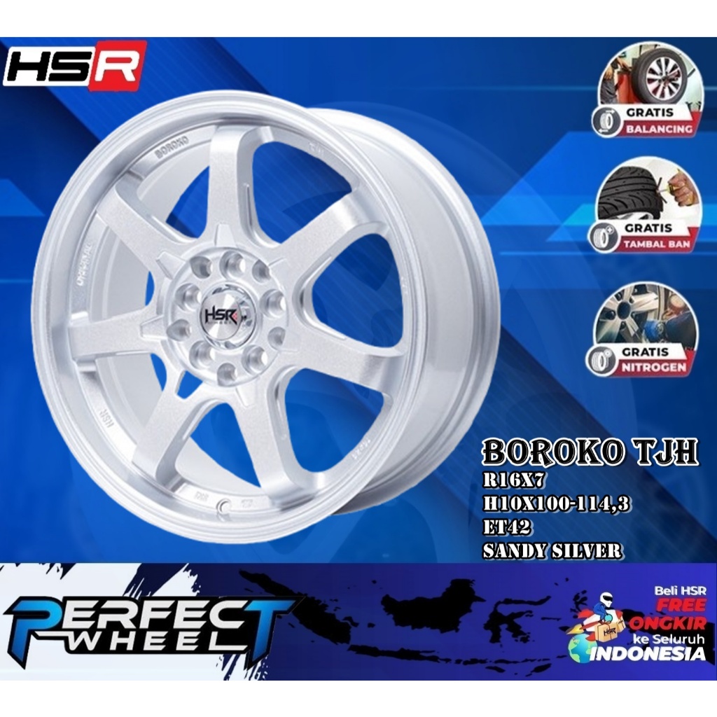 Jual Velg Racing Boroko Tjh R16 velg Harga Promo Dobel Pcd Cocok Untuk ...