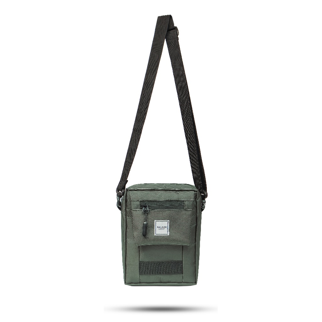 Jual RAILSIDE Sling Bag A001 Hijau Army | Shopee Indonesia