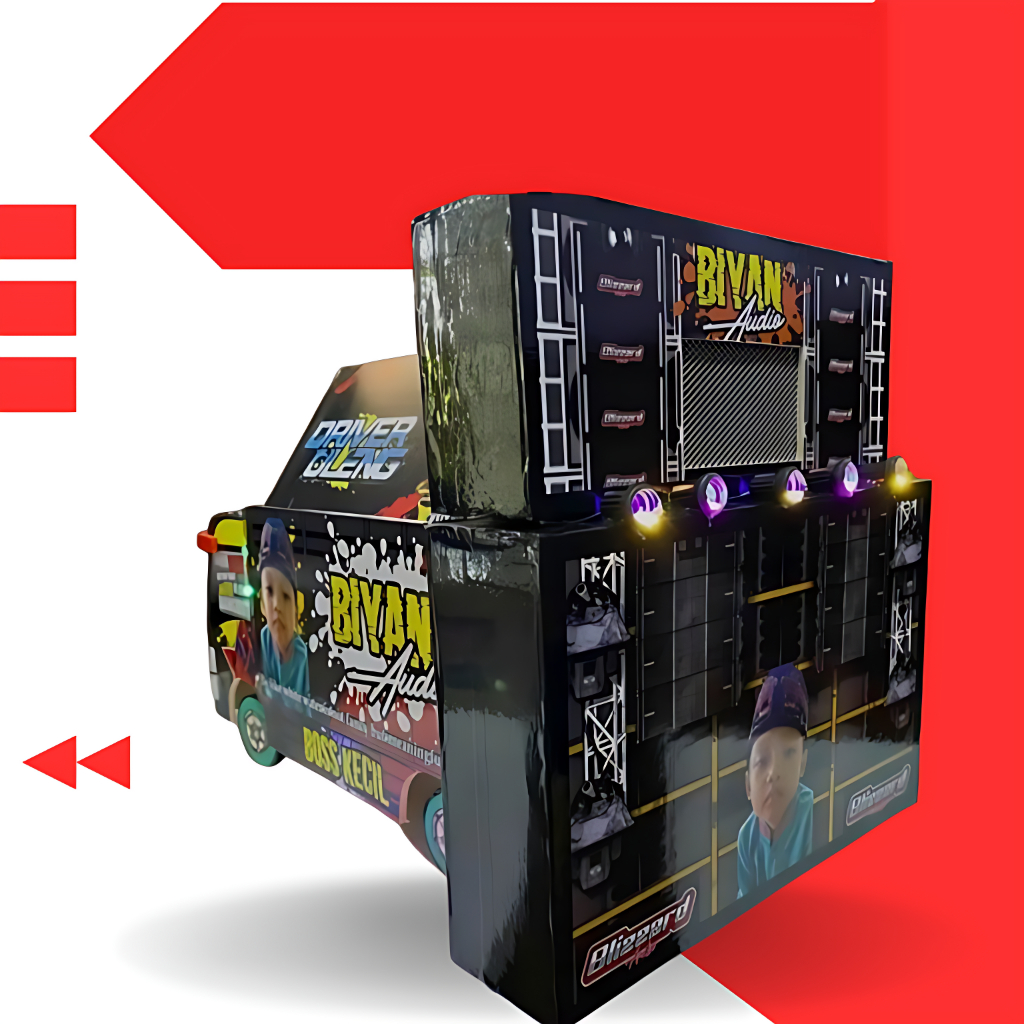 Jual MINIATUR TRUK DAN MINIATUR SOUND SATU SET BISA CUSTOM NAMA DAN ...