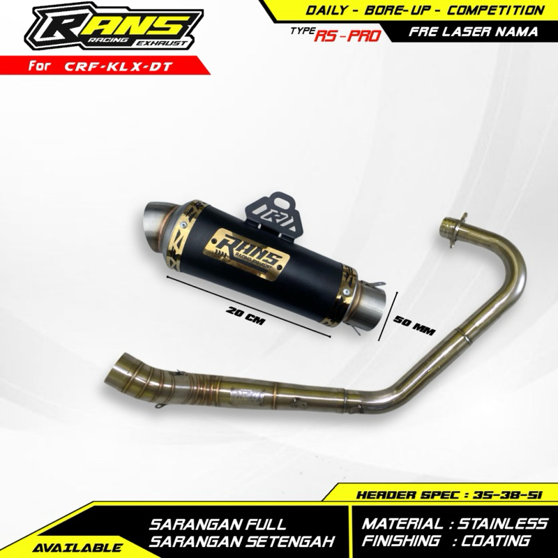 Produk Rans Exhaust System | Shopee Indonesia