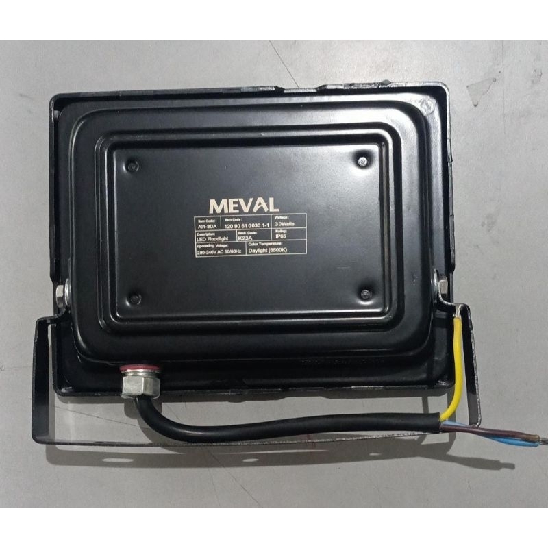 Jual Lampu Floodlight 30W Meval 30Watt 30 Watt Putih Lampu Sorot Lampu ...