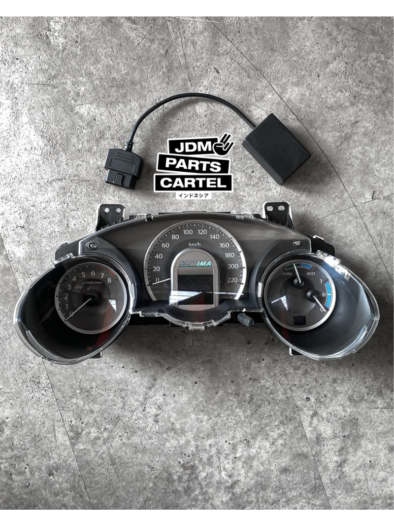 Jual Speedometer JDM IMA Fit hybrid 220 kmh Speedo Jazz GE8 + Modul ...