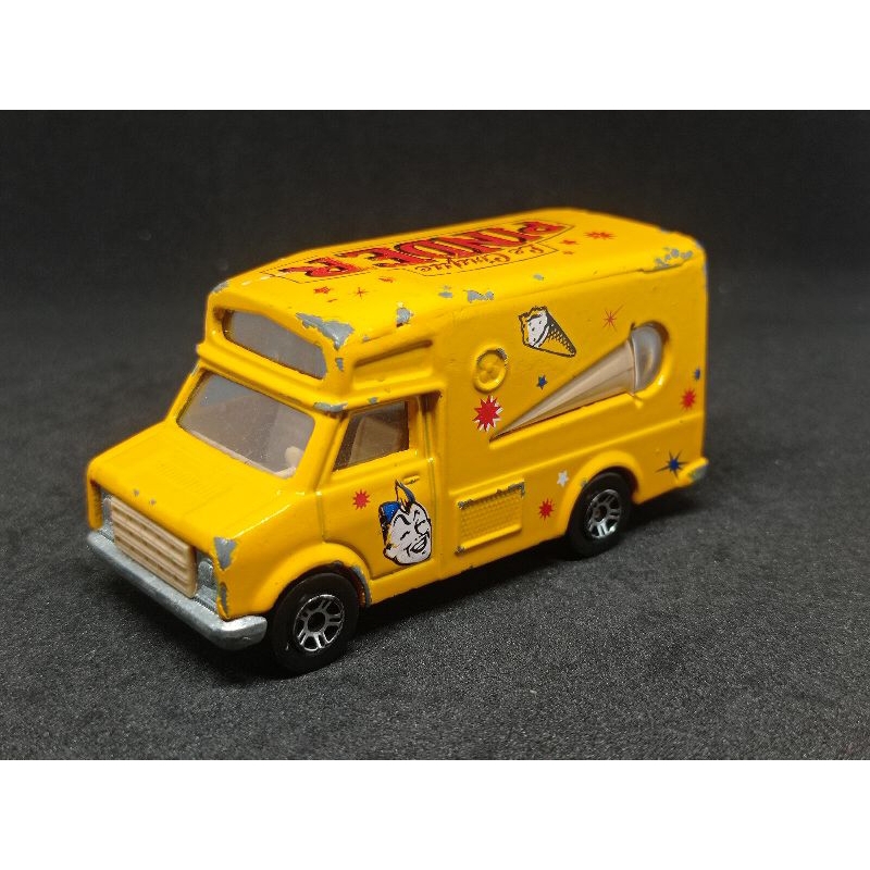 Camion Fourgon Glace Majorette - Échelle 1:64 - Métal - Occasion