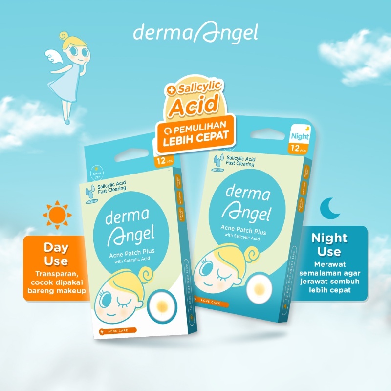 Jual DERMA ANGEL-ACNE PATCH ORIGINAL INVISIBLE//ACNE BEAUTY PATCH//SPOT ...