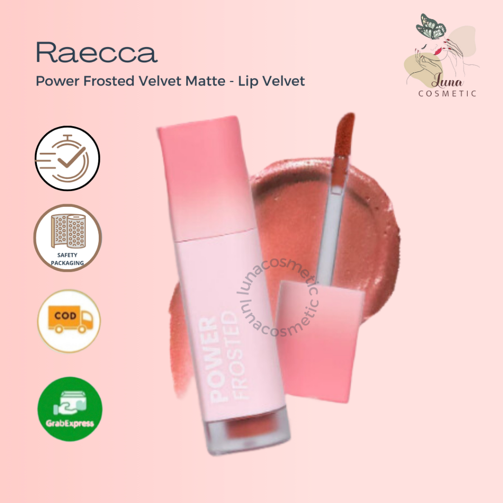 Jual Raecca Power Frosted Velvet Matte - Lip Velvet 3,5ml | Shopee ...
