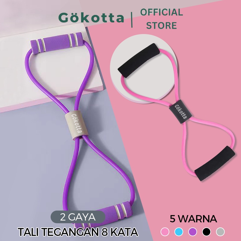 GOKOTTA Tali Yoga Senam Gym Tali Stretching Fitness Rope