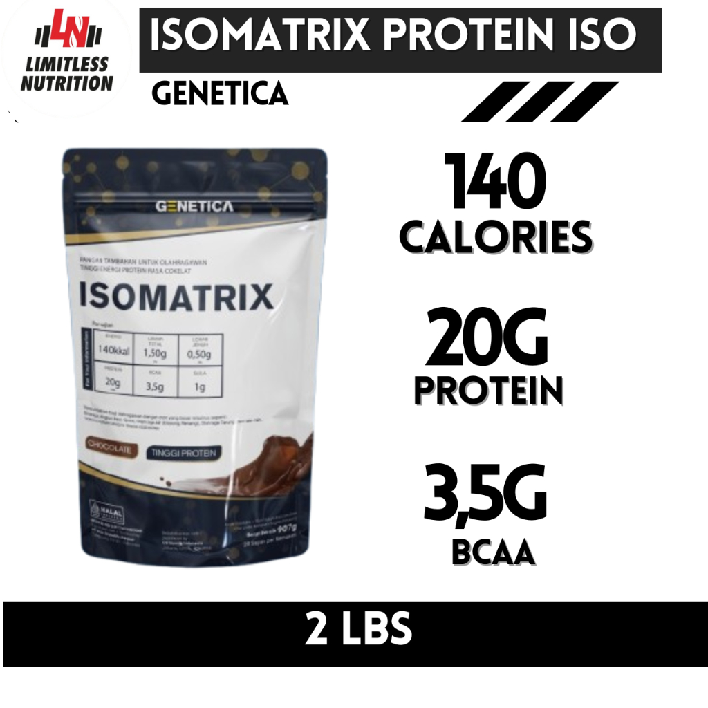 Jual Genetica Isomatrix 2 LBS Protein Isolate | Shopee Indonesia