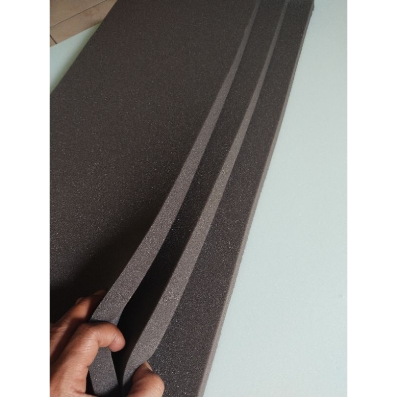 Jual busa lembaran busa hitam ukuran 100x30x2cm | Shopee Indonesia