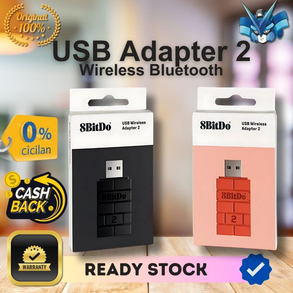 Jual 8bitdo USB Wireless Adapter 2 for Nintendo Switch Xbox Series PS5 ...