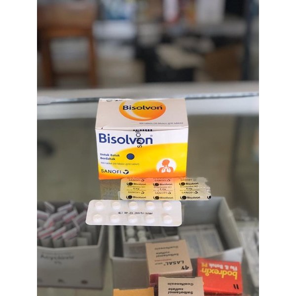 Jual Bisolvon Tablet 10'S - Obat Batuk-Batuk Berdahak | Shopee Indonesia