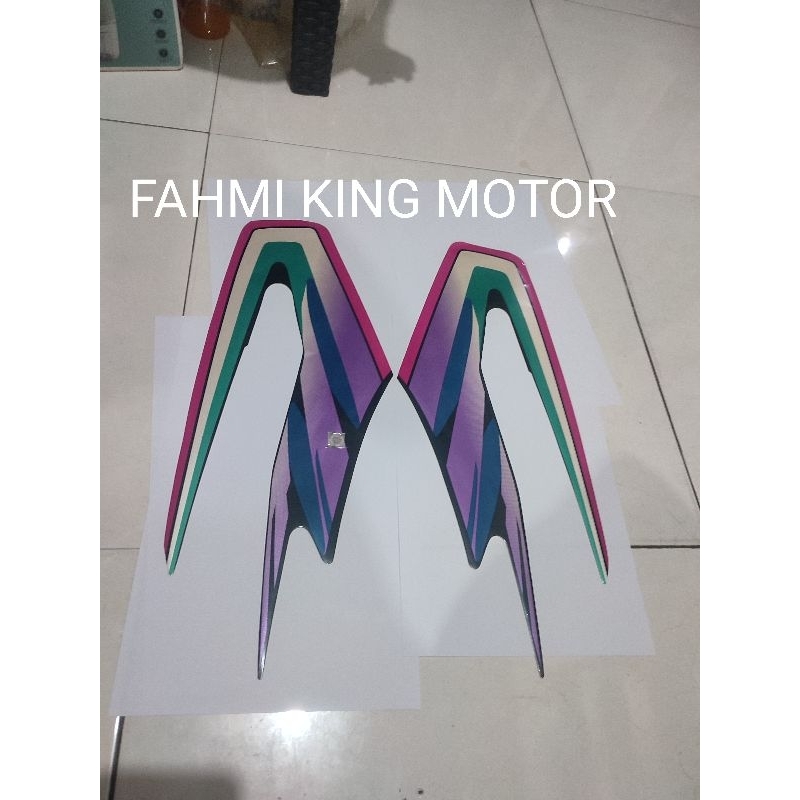 Jual GRAFIK STRIPING TANGKI RXKING RX KING UNGU 1999 KANAN DAN KIRI ...