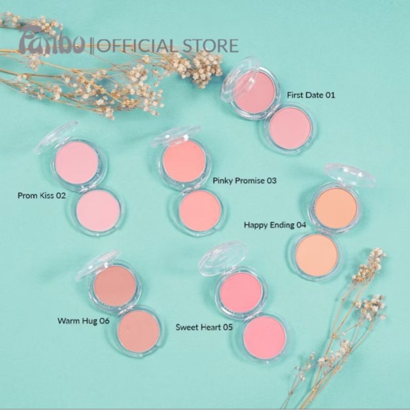 Jual Fanbo Precious White Blooming Cheek Blush On | Shopee Indonesia