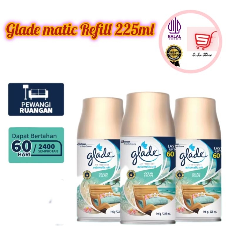 Jual Glade Matic Spray Refill Ml Gram Shopee Indonesia