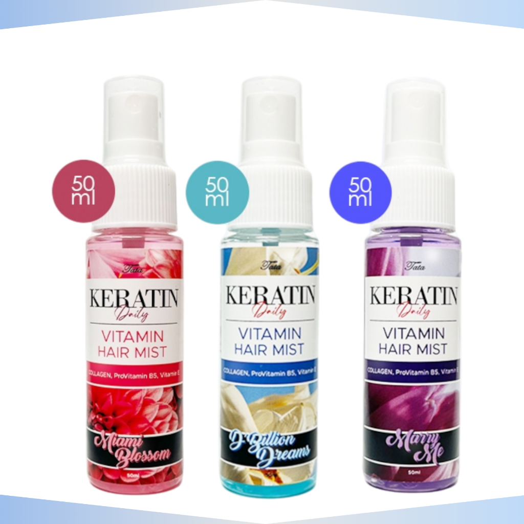 Jual e,ax] TATA keratin daily vitamin hair mist 50 ml - hair serum ...