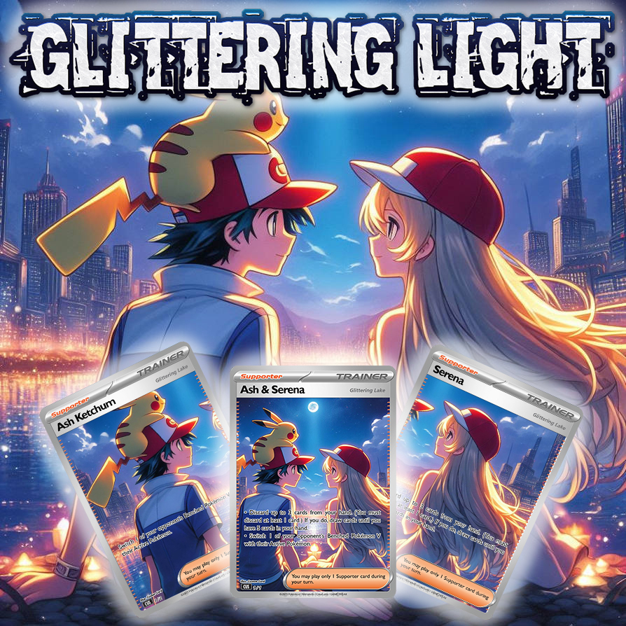 ash and serena pokemon card in Silver Conference - Story info Jual KARTU POKEMON TCG HOLOGRAM