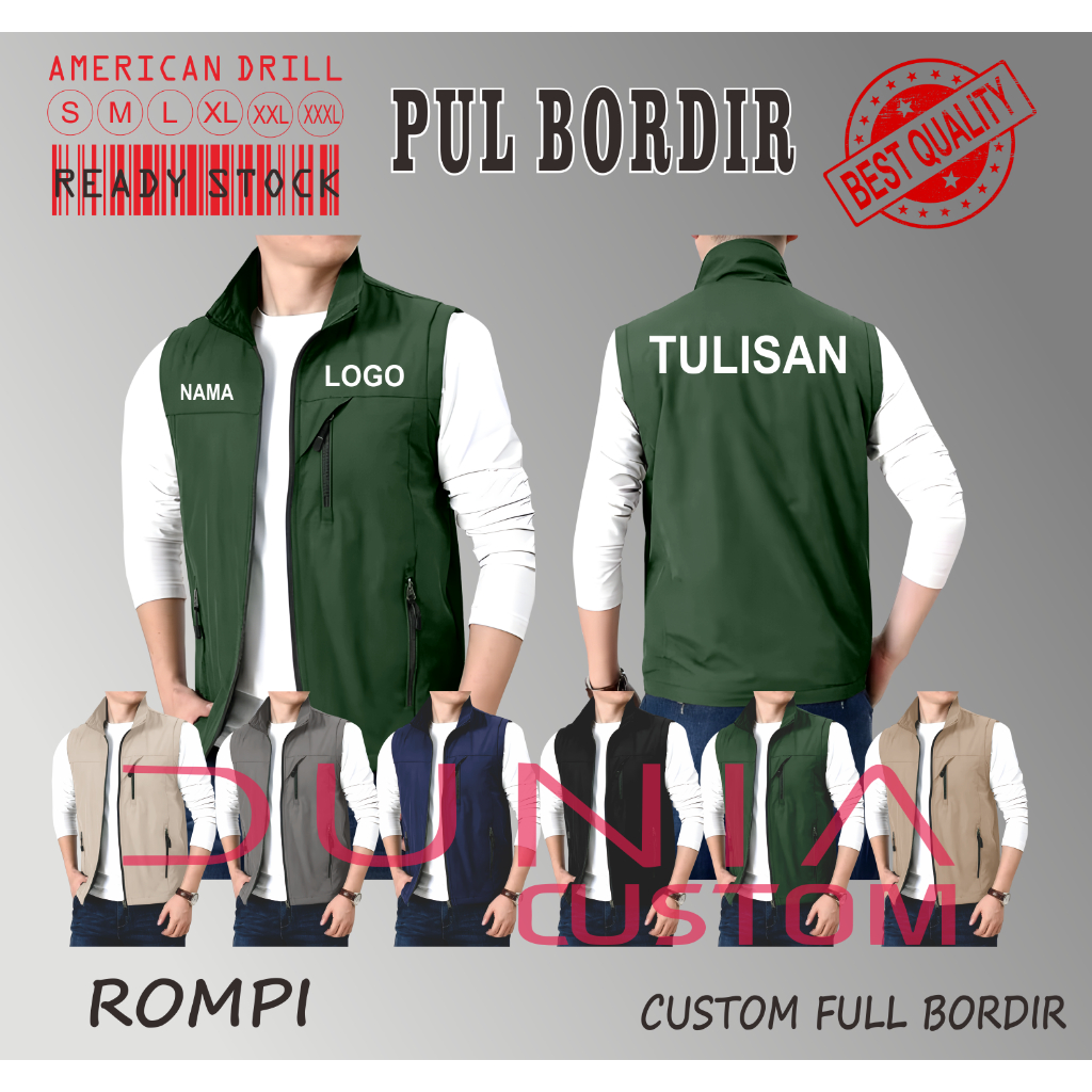 Jual Rompi Pria,Rompi Motor,Rompi Terlaris,Rompi Formal,Rompi Terbaru ...