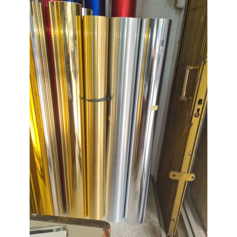 Jual Sticker Oracal 351 Chrome (Stiker Krom) 1 roll (50mtr x 126cm ...