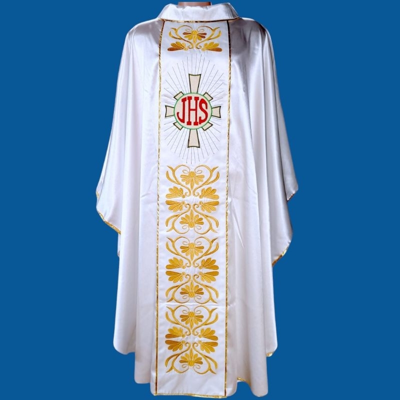 Jual Kasula Romo Imam Katolik/Warna Putih | Shopee Indonesia