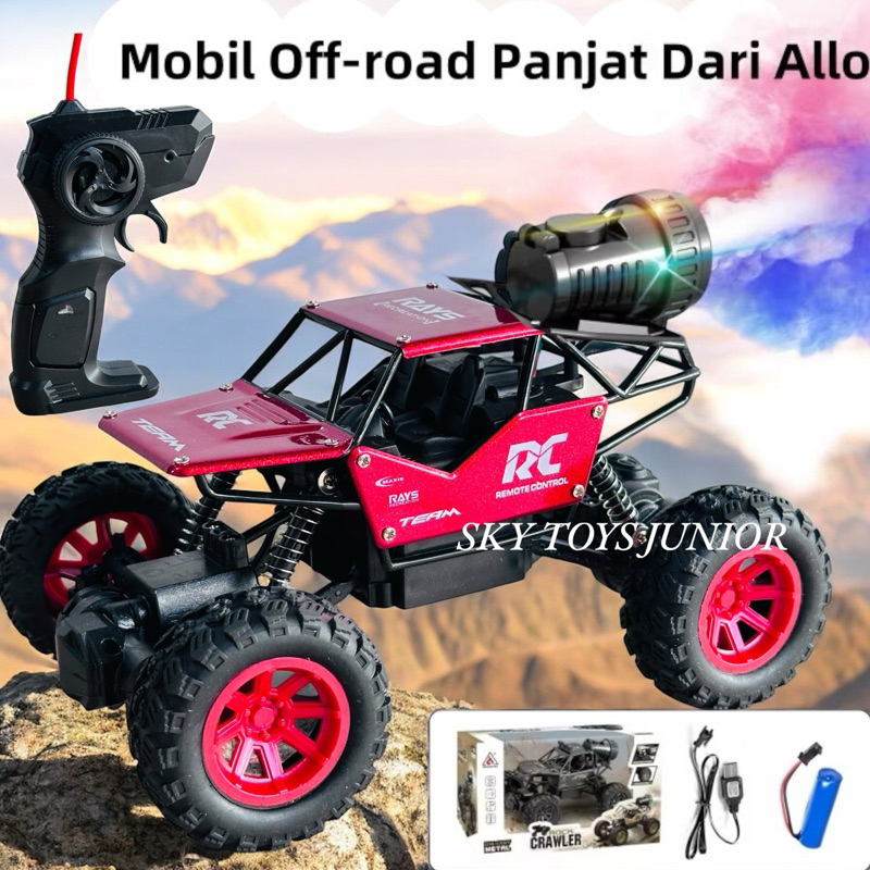 Jual Mobil Remote Control Rc Off Road Mobil Rc Spray Alloy Climbing Car ...