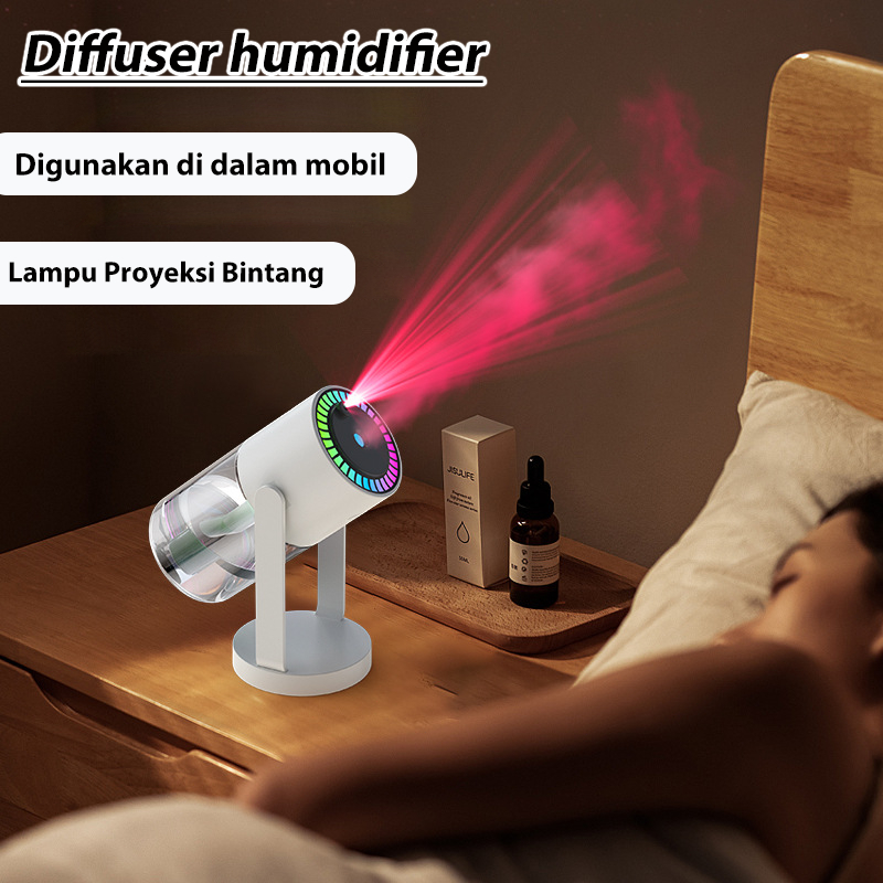 Jual Diffuser aromatherapy humidifier ruangan 280ml langit bintang ...