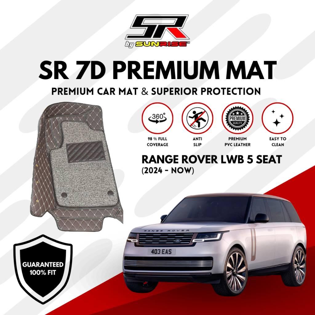 Jual Karpet 7D Emboss Premium By SUNRISE Karpet 7D RANGE ROVER LWB 5 ...
