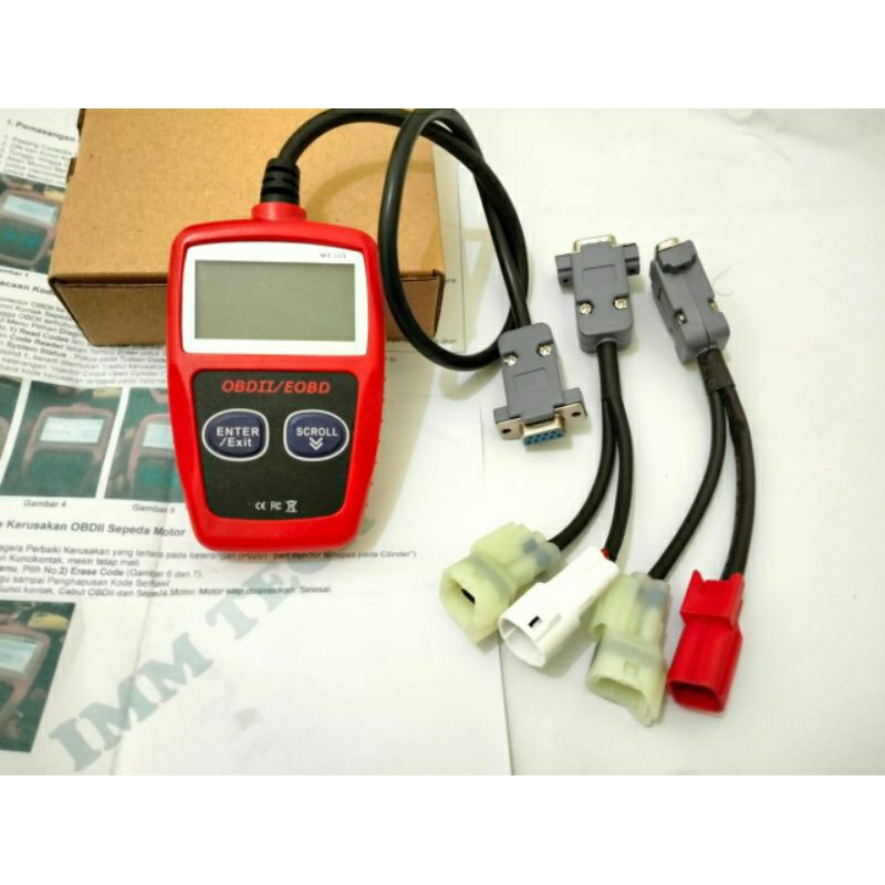 Jual Alat SCANNER Motor Injeksi SCANNER OBD 2 MOTOR INJEKSI VERSI ...