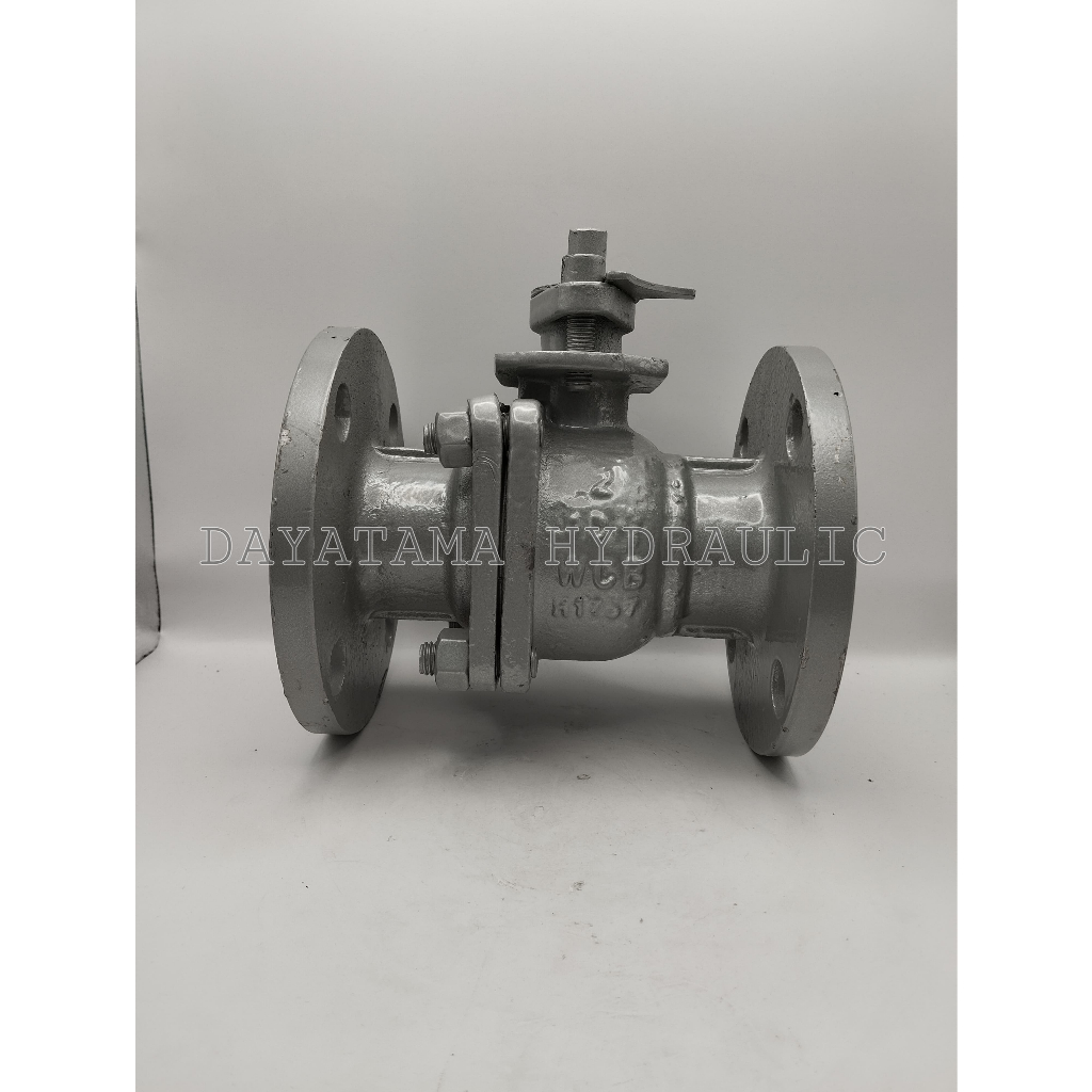 Jual Ball Valve Wcb Cast Iron Flange Jis K Inch Dn Shopee Indonesia